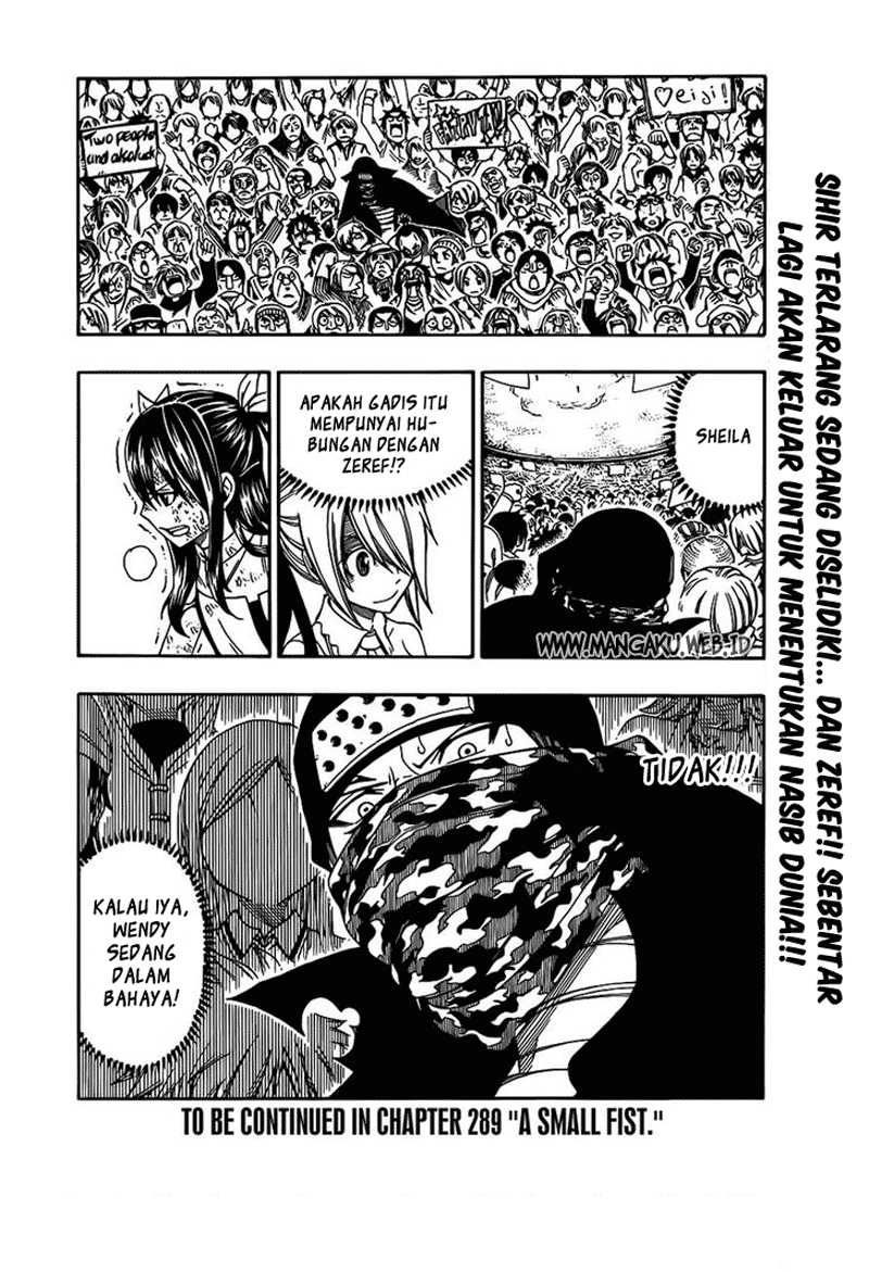 Fairy Tail Chapter 288 Gambar 16