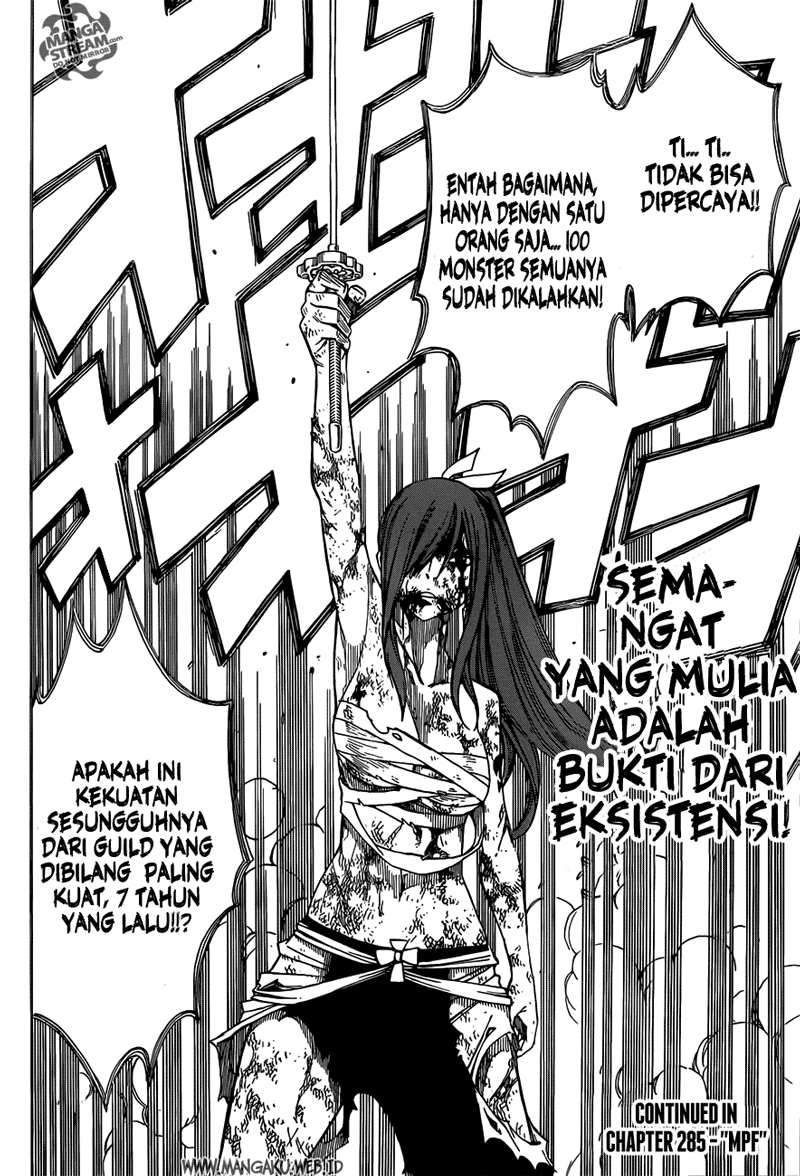 Fairy Tail Chapter 284 Gambar 23