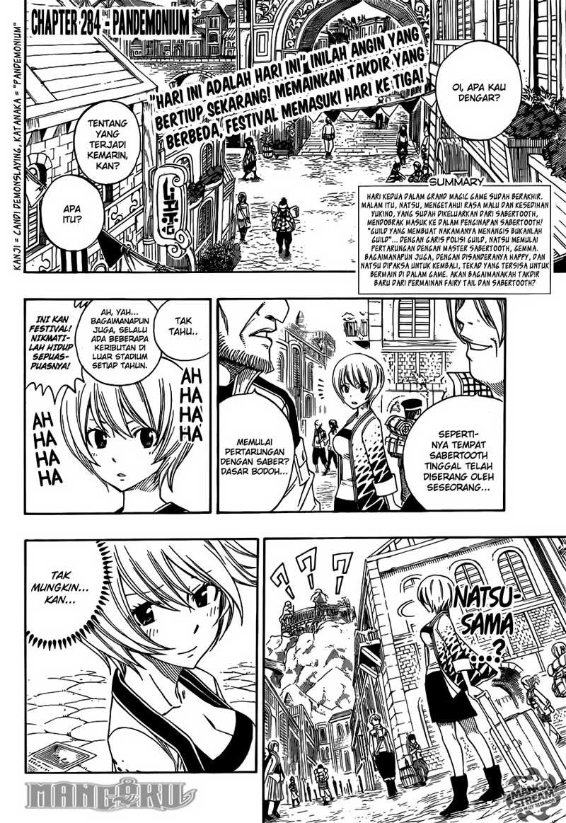 Fairy Tail Chapter 284 Gambar 6
