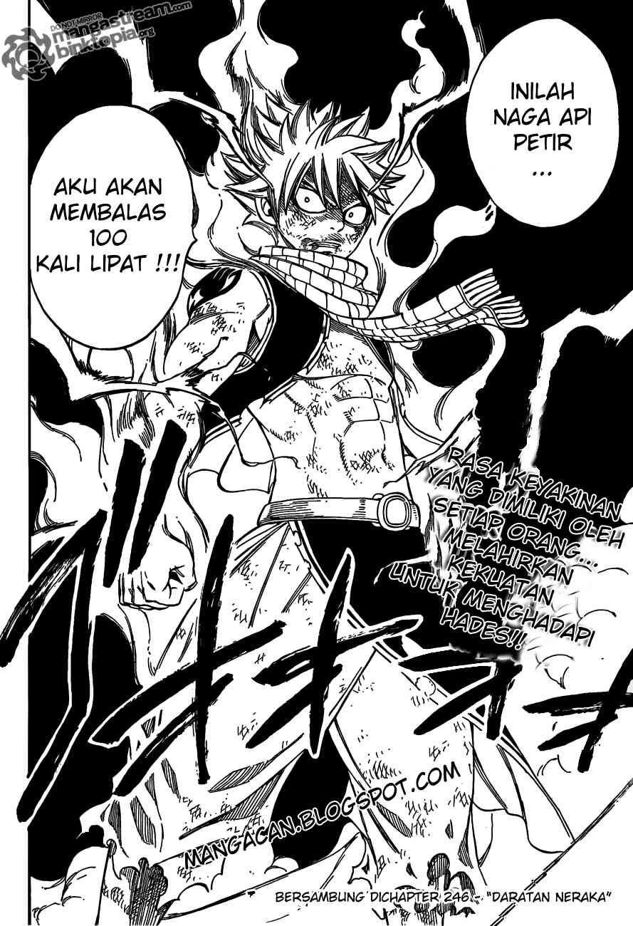 Fairy Tail Chapter 245 Gambar 21