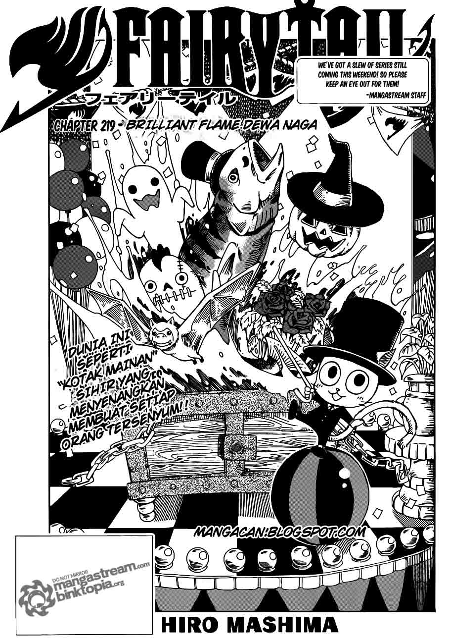 Baca Komik Fairy Tail Chapter 219 Gambar 1