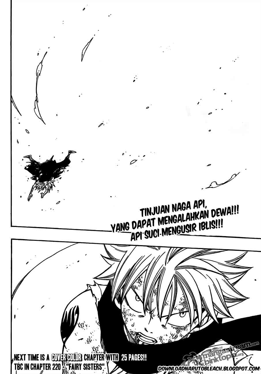 Fairy Tail Chapter 219 Gambar 19