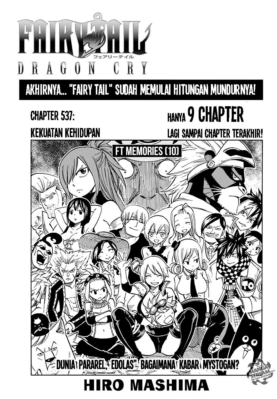 Baca Komik Fairy Tail Chapter 537 Gambar 1