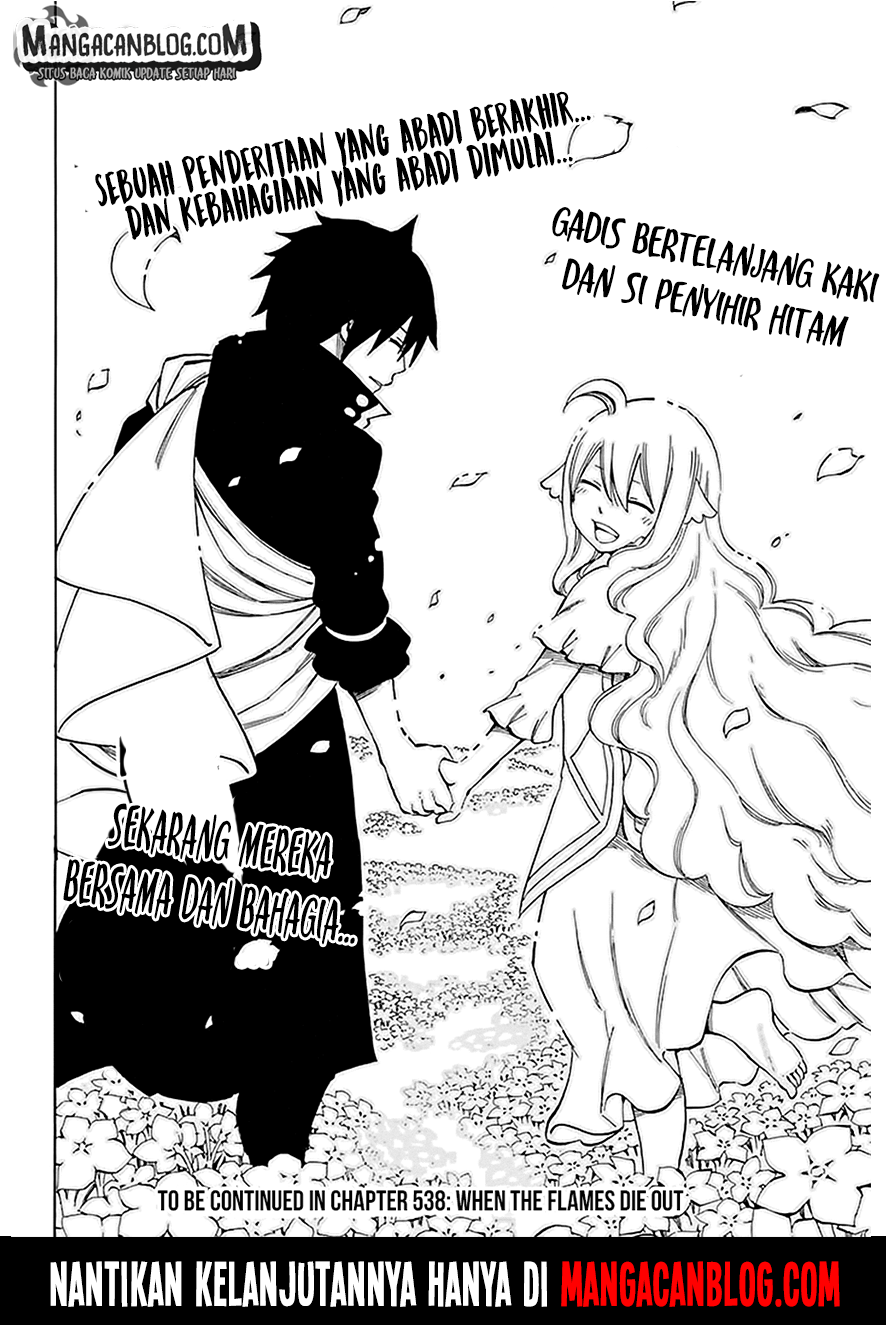 Fairy Tail Chapter 537 Gambar 19