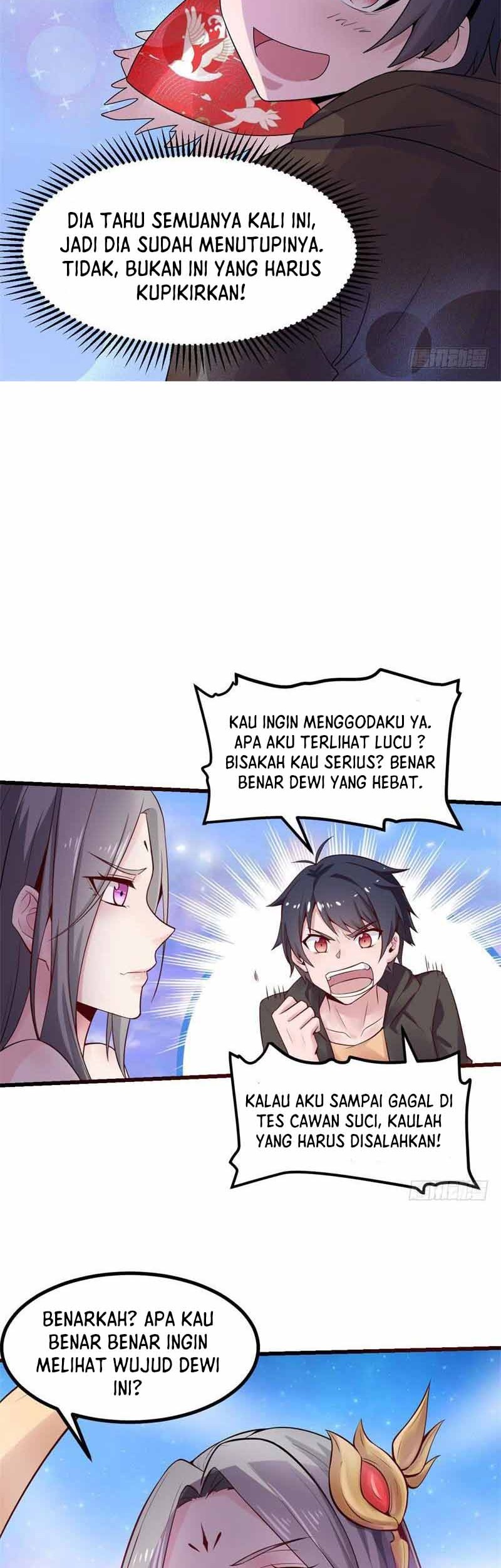 Carrying The Goddess Along Chapter 23 Gambar 21