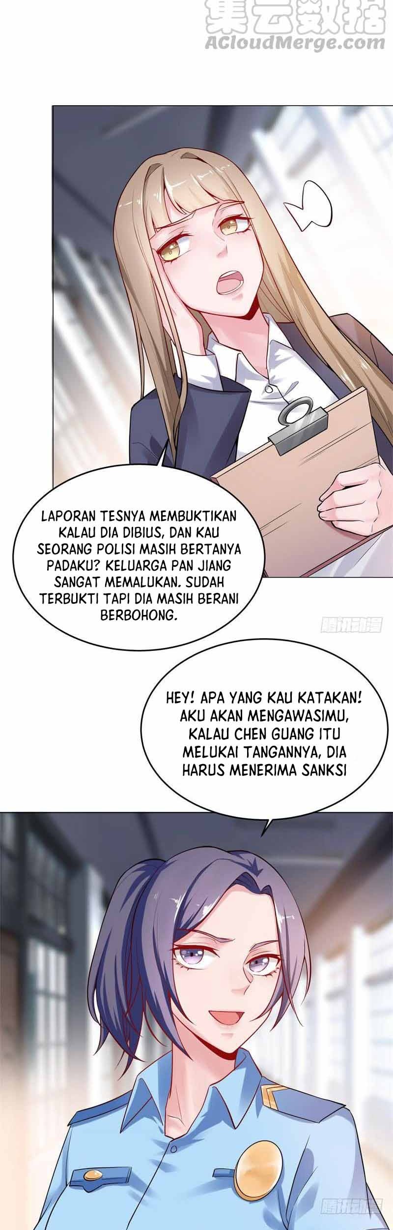 Carrying The Goddess Along Chapter 22 Gambar 28
