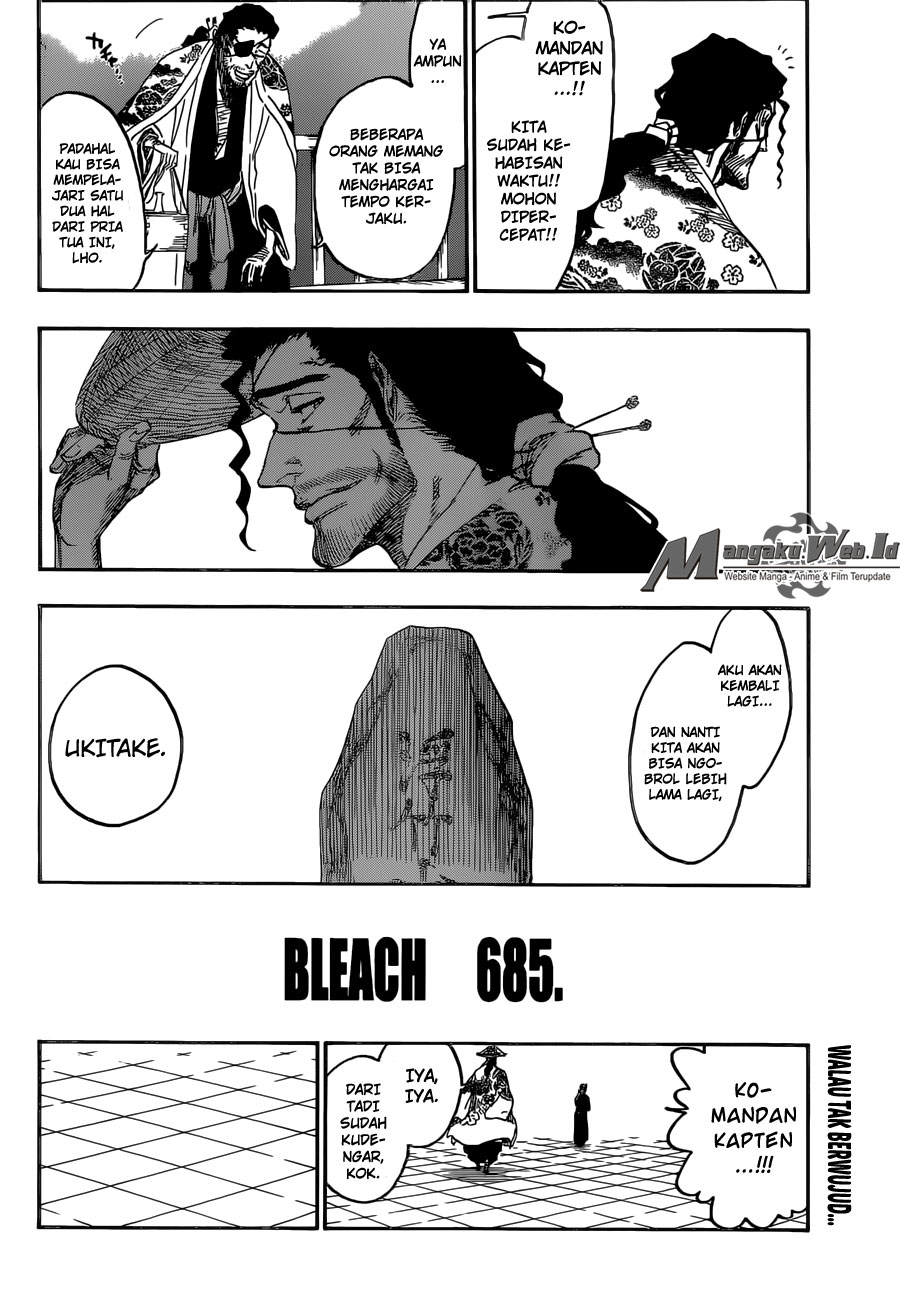 Bleach Chapter 685 Gambar 5