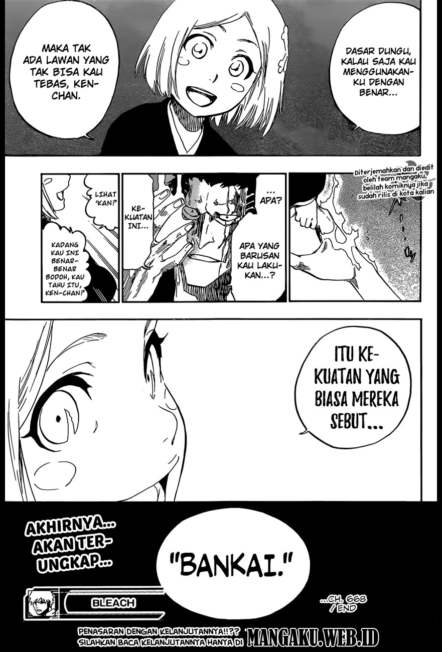 Bleach Chapter 668 Gambar 18