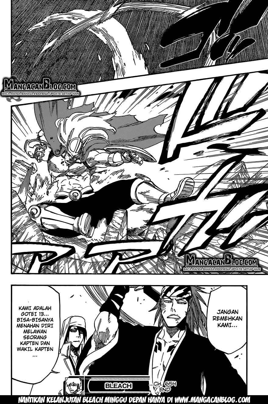 Bleach Chapter 654 Gambar 16