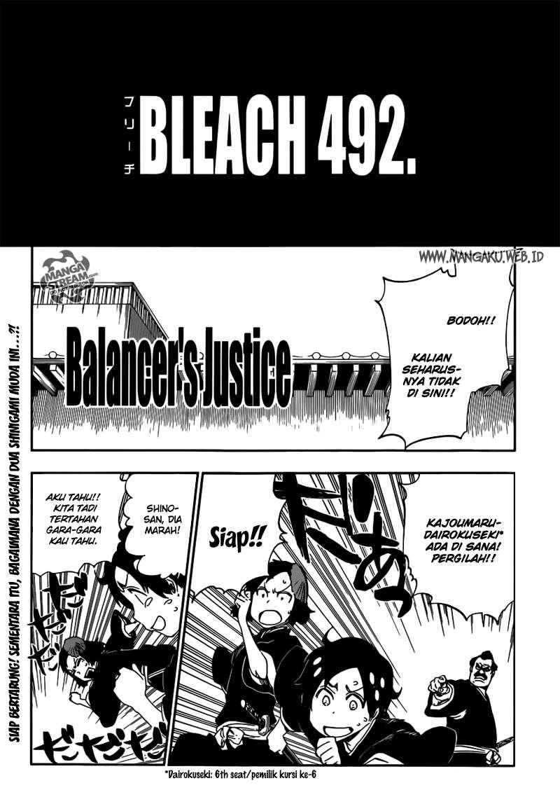 Bleach Chapter 492 Gambar 7