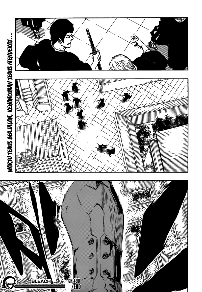 Bleach Chapter 490 Gambar 17