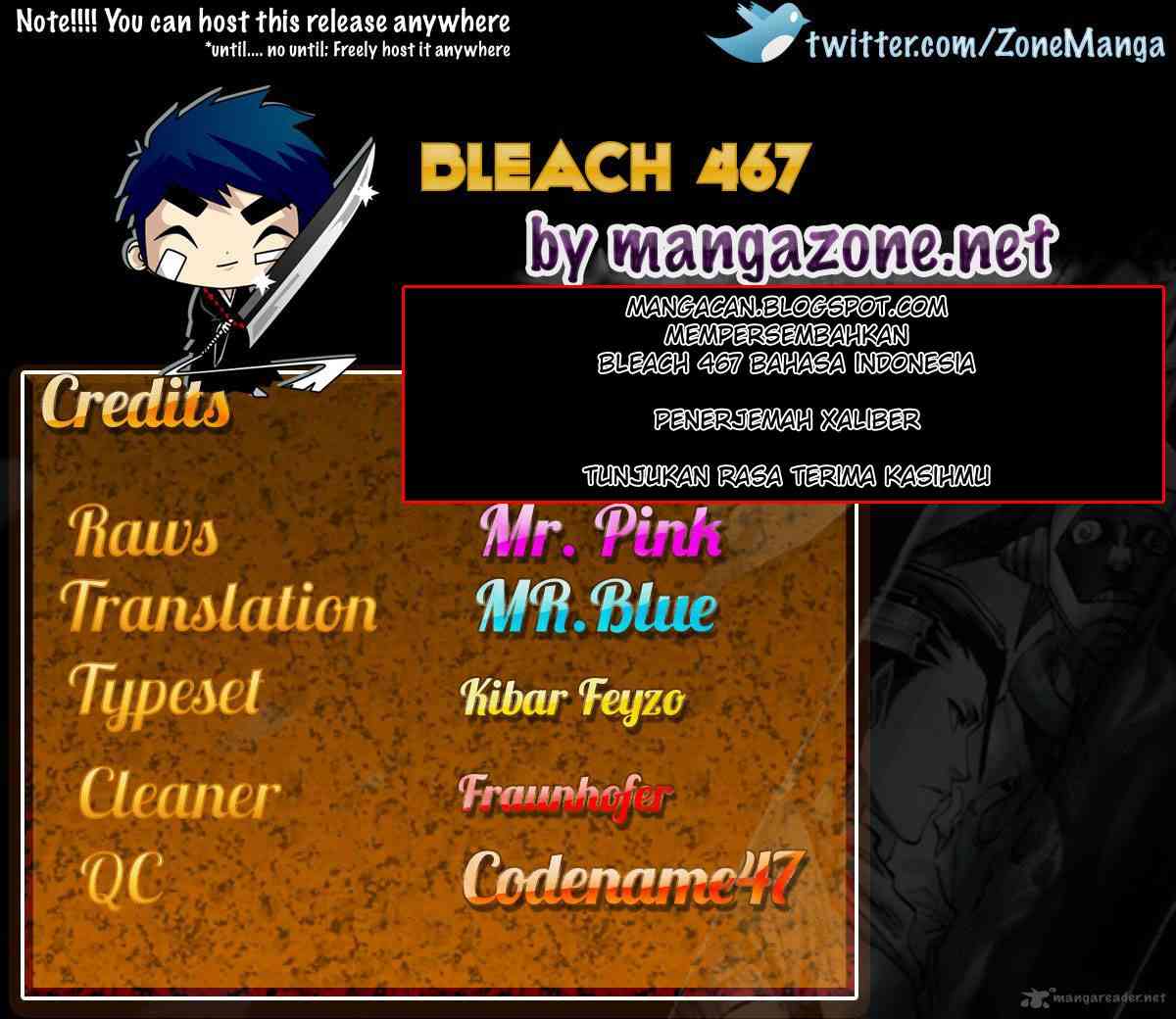 Bleach Chapter 467 Gambar 20