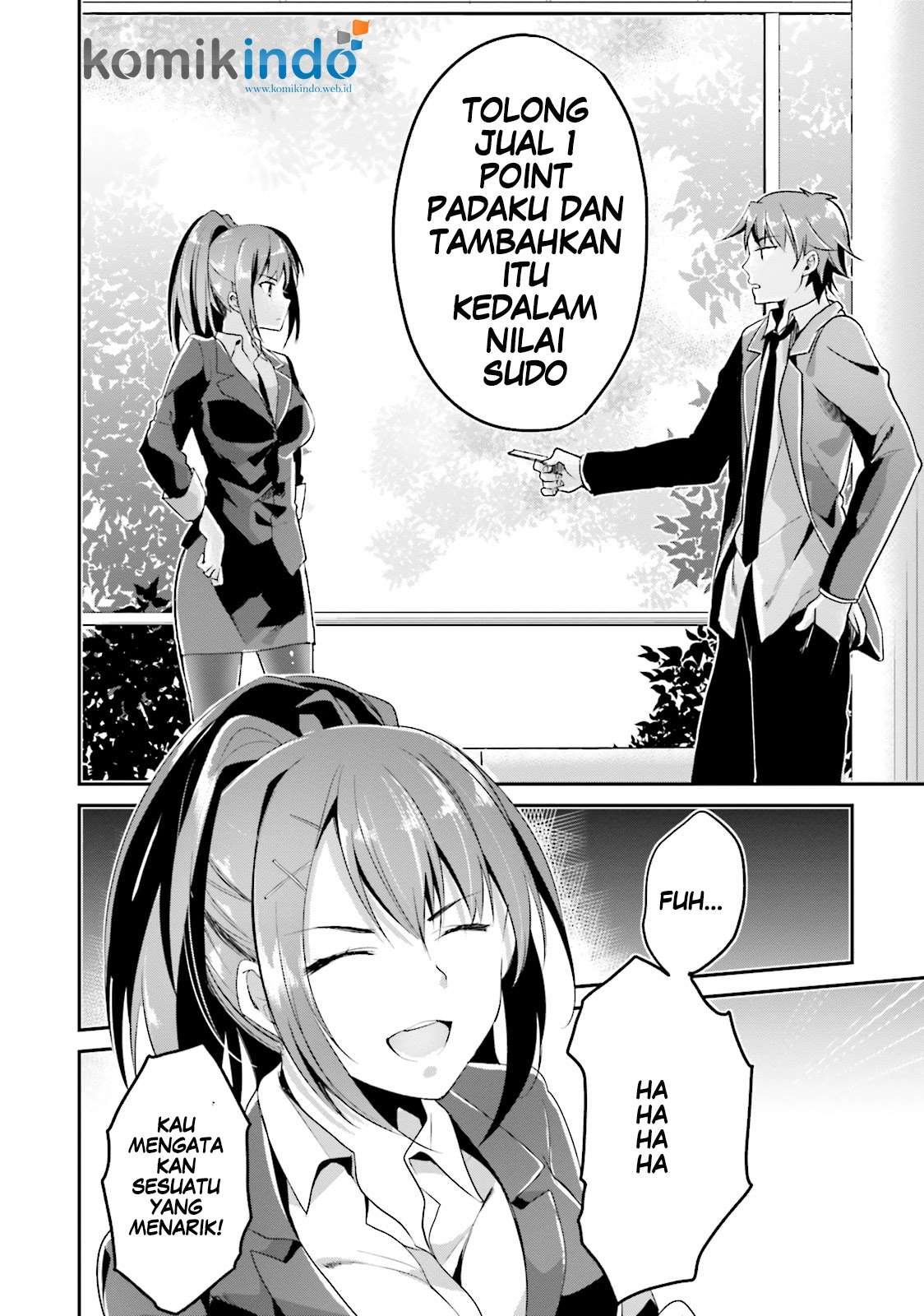 Youkoso Jitsuryoku Shijou Shugi no Kyoushitsu e Chapter 8 Gambar 10