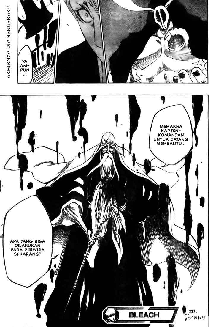 Bleach Chapter 337 Gambar 20