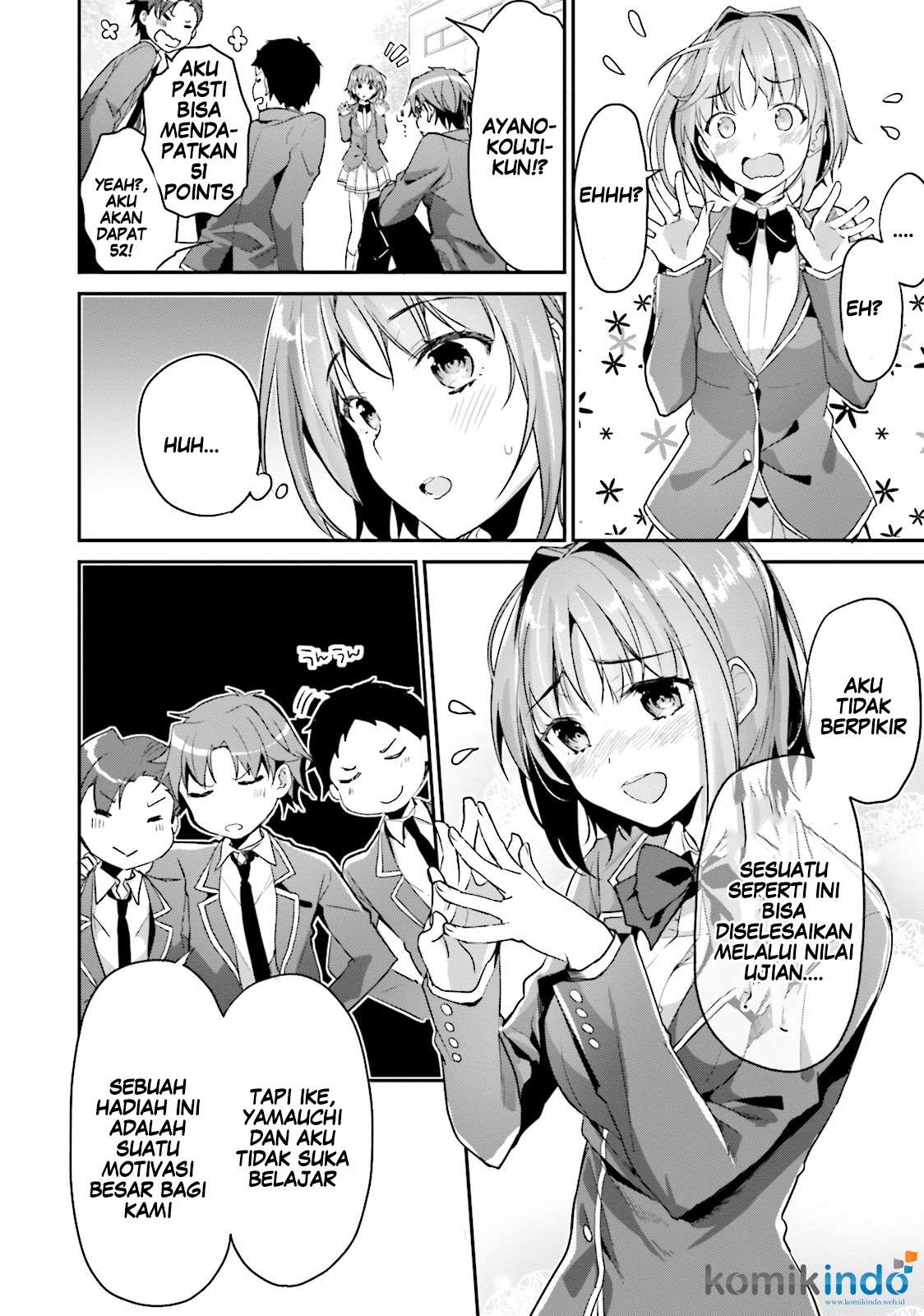 Baca Youkoso Jitsuryoku Shijou Shugi no Kyoushitsu e Chapter 7 Gambar 2