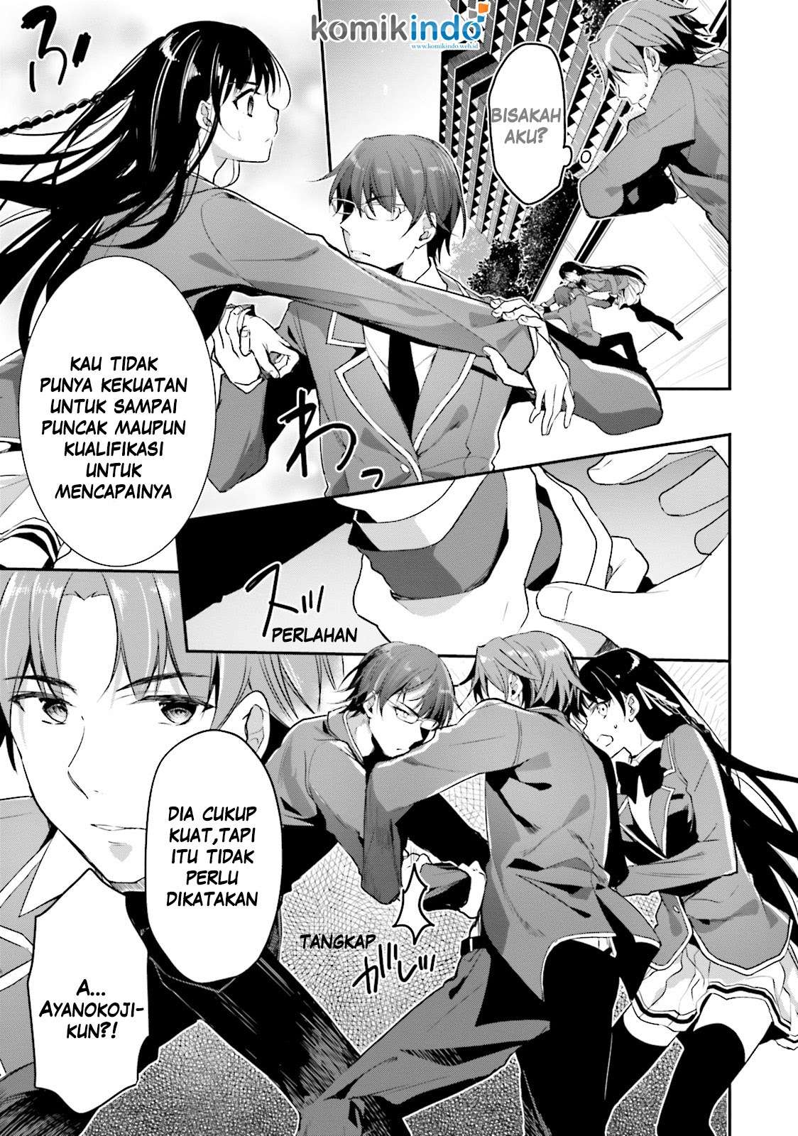 Youkoso Jitsuryoku Shijou Shugi no Kyoushitsu e Chapter 6 Gambar 17
