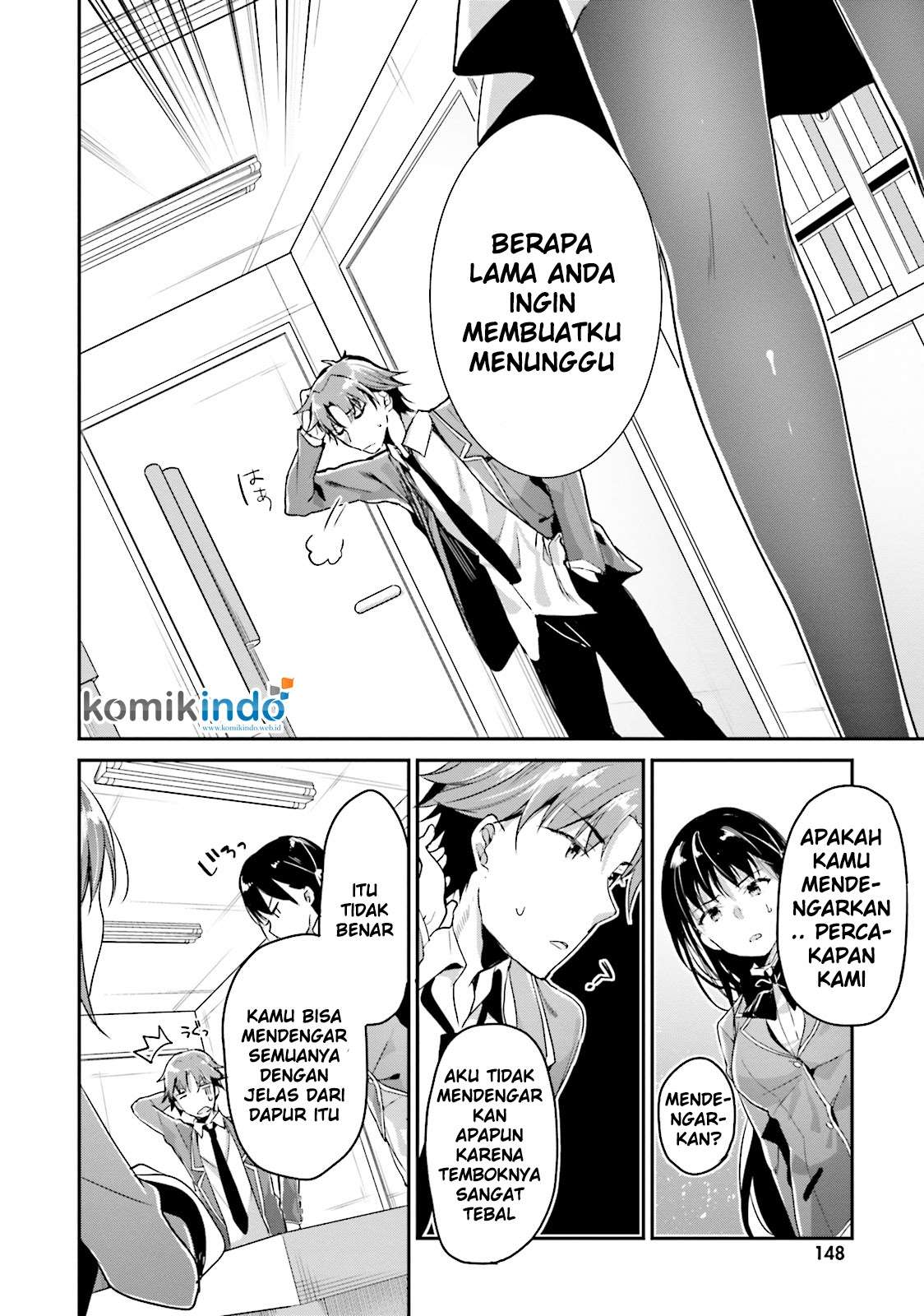 Youkoso Jitsuryoku Shijou Shugi no Kyoushitsu e Chapter 5 Gambar 21