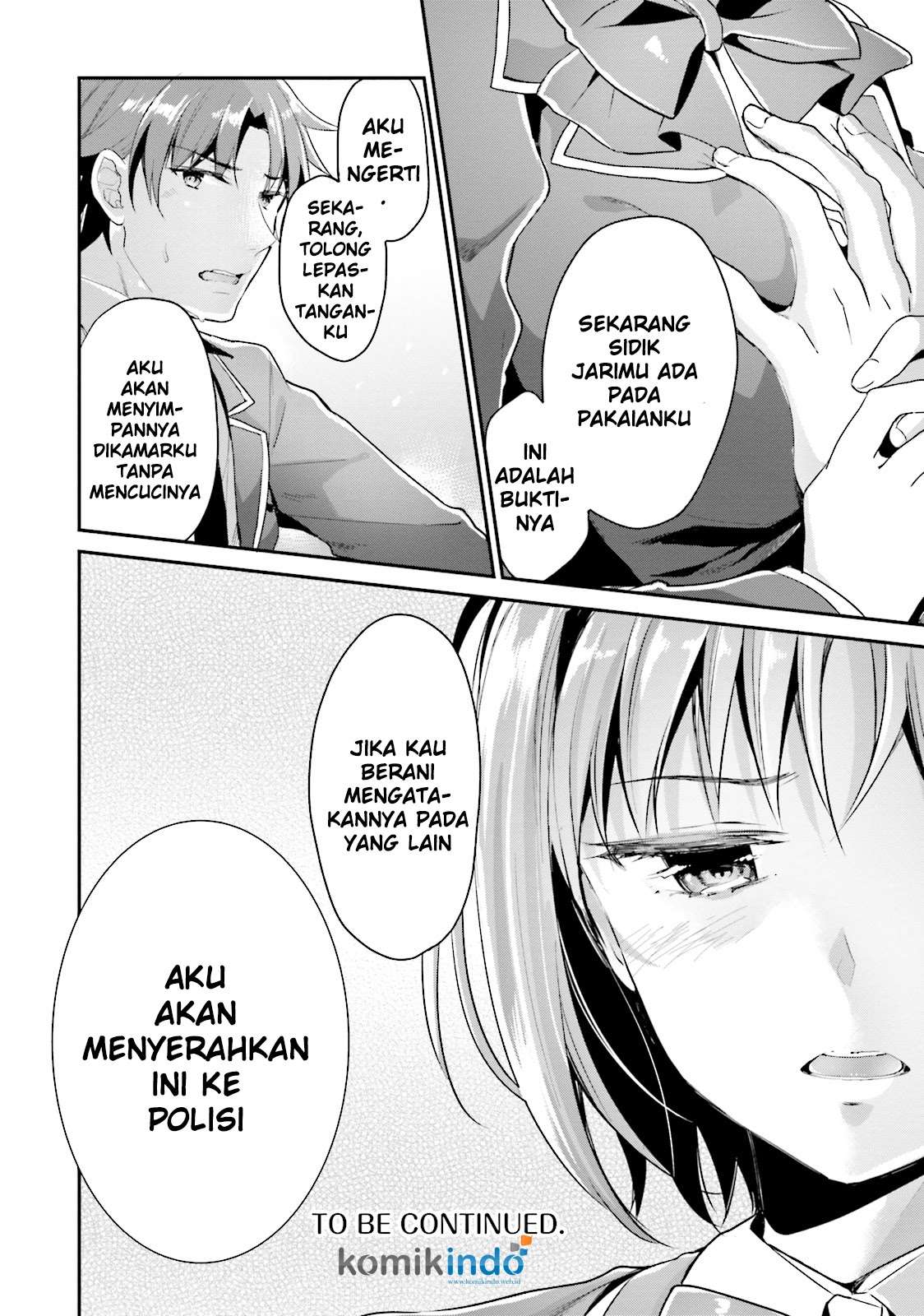 Youkoso Jitsuryoku Shijou Shugi no Kyoushitsu e Chapter 5 Gambar 39