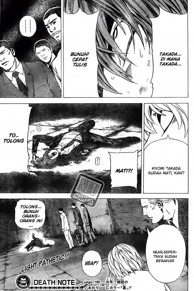 Death note Chapter 106 Gambar 20