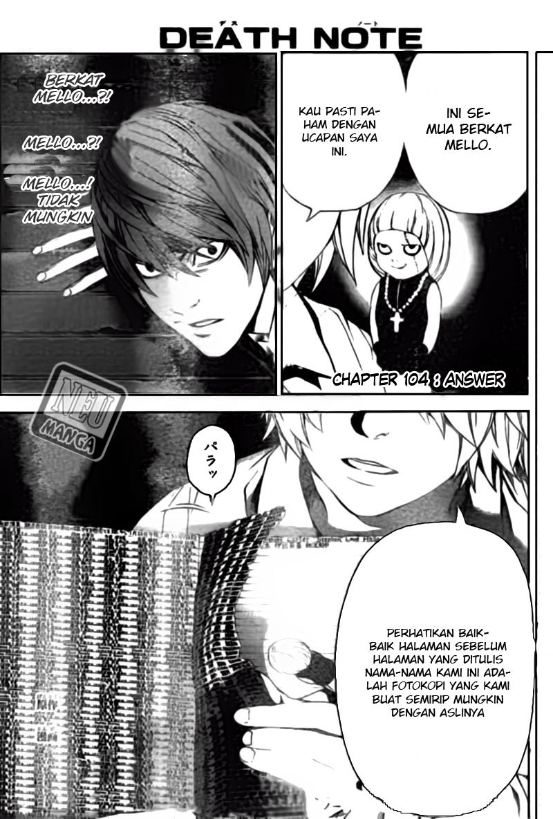 Baca  Death note Chapter 104 Gambar 2
