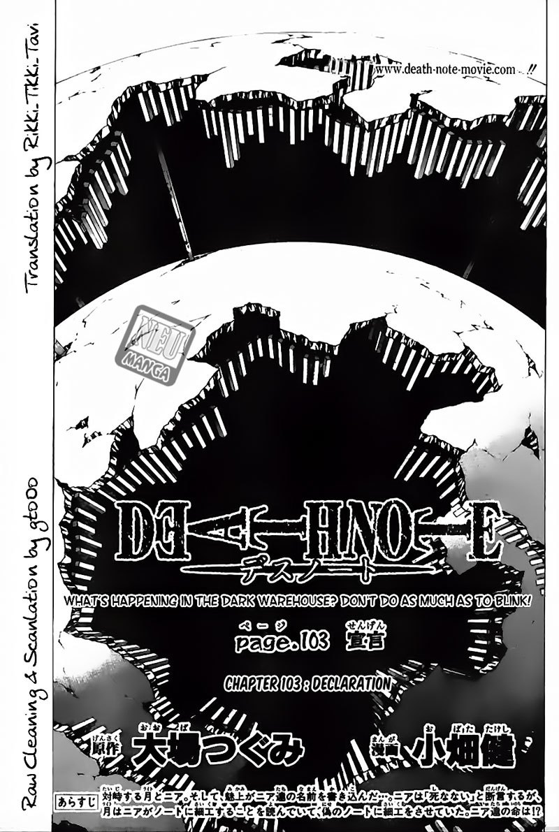 Baca  Death note Chapter 103 Gambar 2
