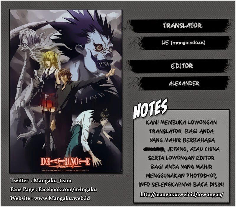 Baca Komik Death note Chapter 92 Gambar 1
