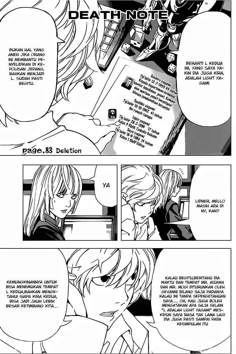 Baca  Death note Chapter 83 Gambar 2