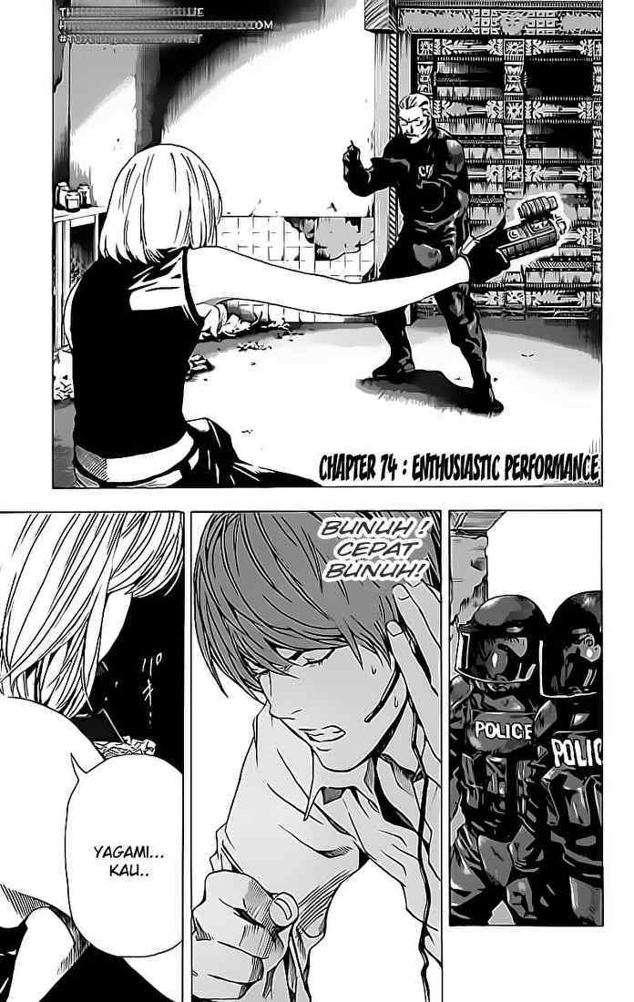 Baca Komik Death note Chapter 74 Gambar 1