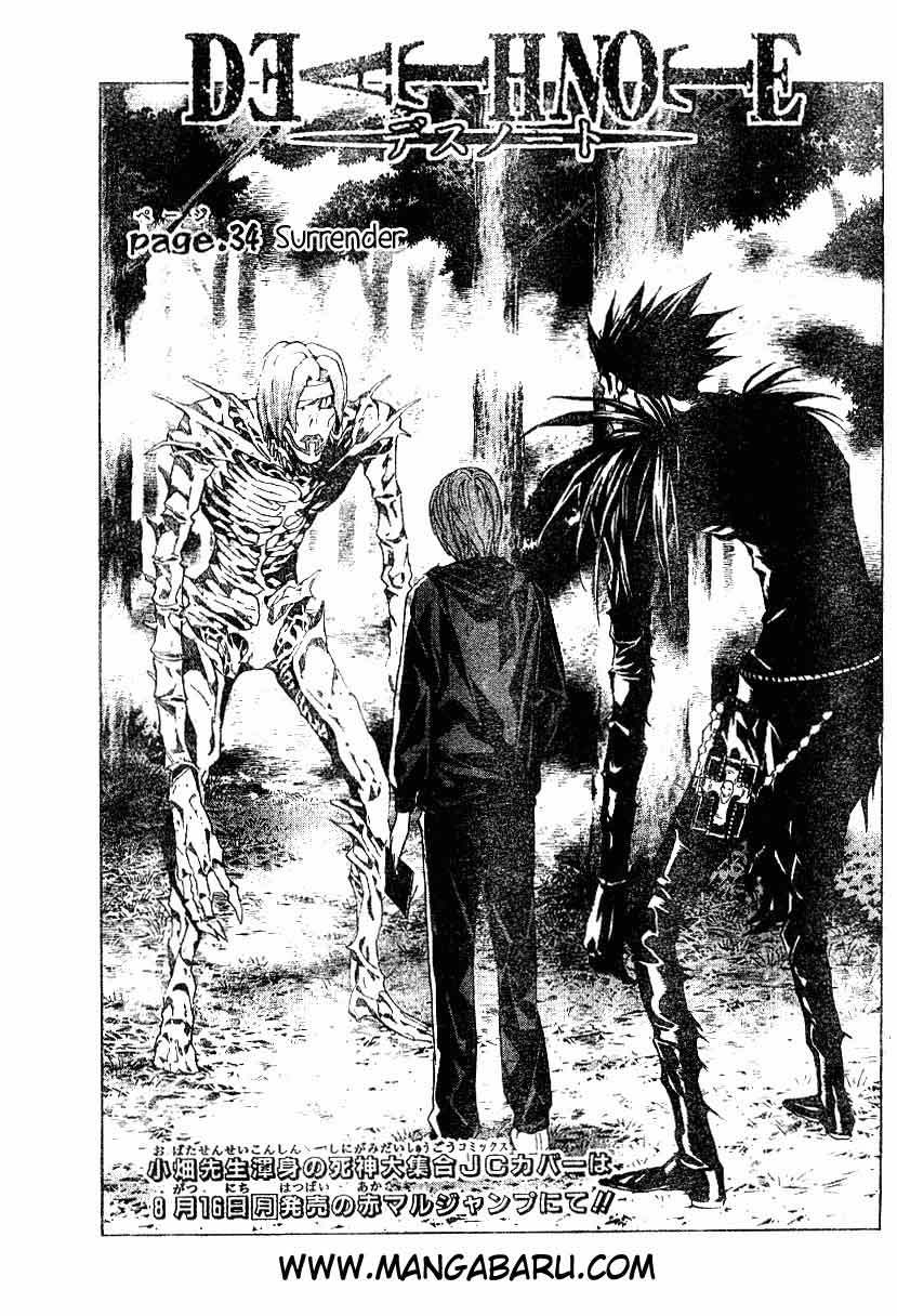 Baca Death note Chapter 34 Gambar 2