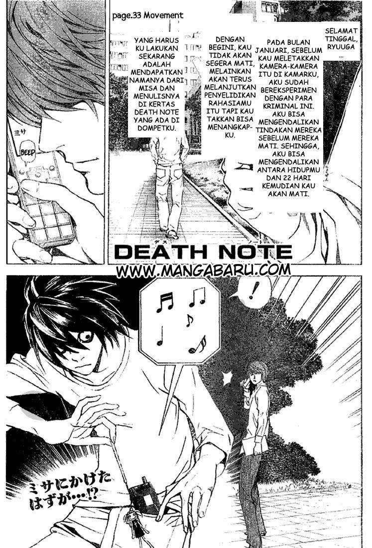 Baca Death note Chapter 33 Gambar 2