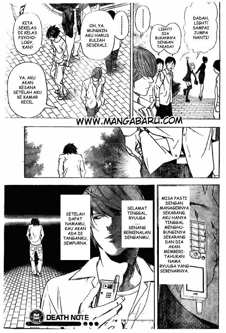 Death note Chapter 32 Gambar 20