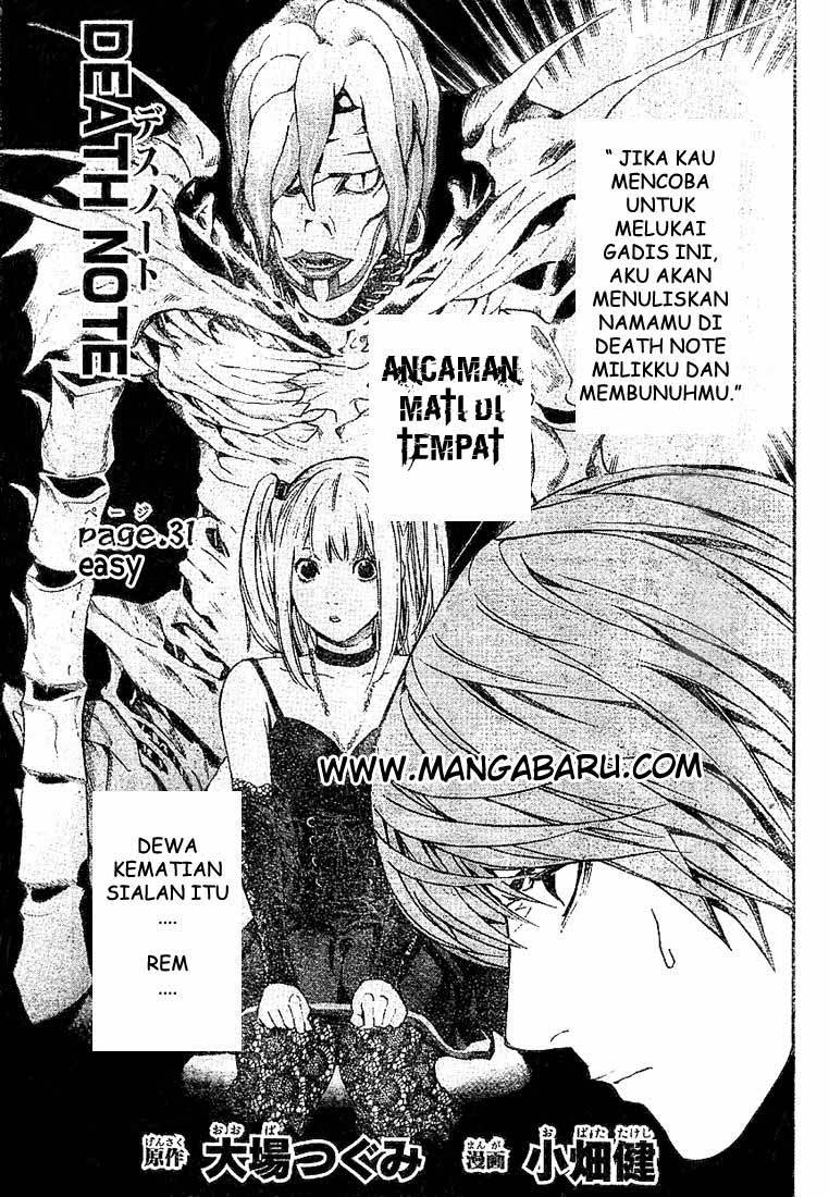 Baca Komik Death note Chapter 31 Gambar 1