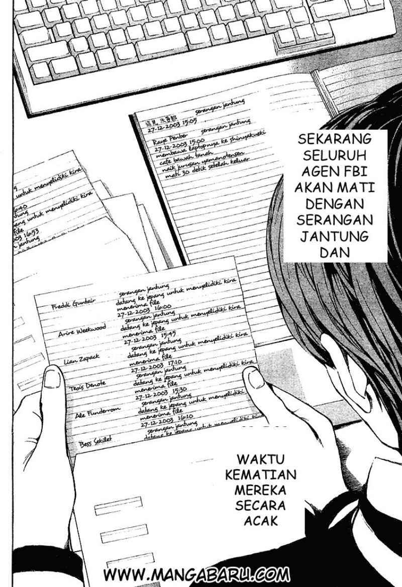 Death note Chapter 09 Gambar 19