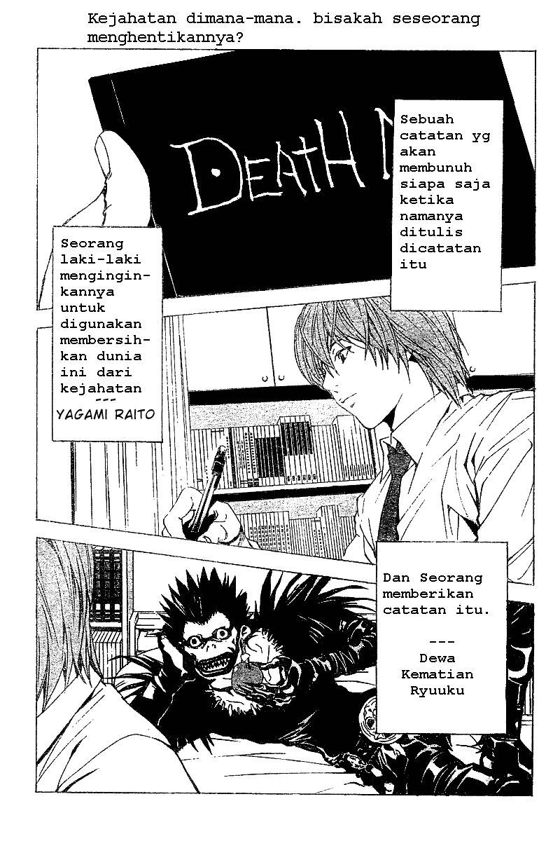 Baca Komik Death note Chapter 02 Gambar 1