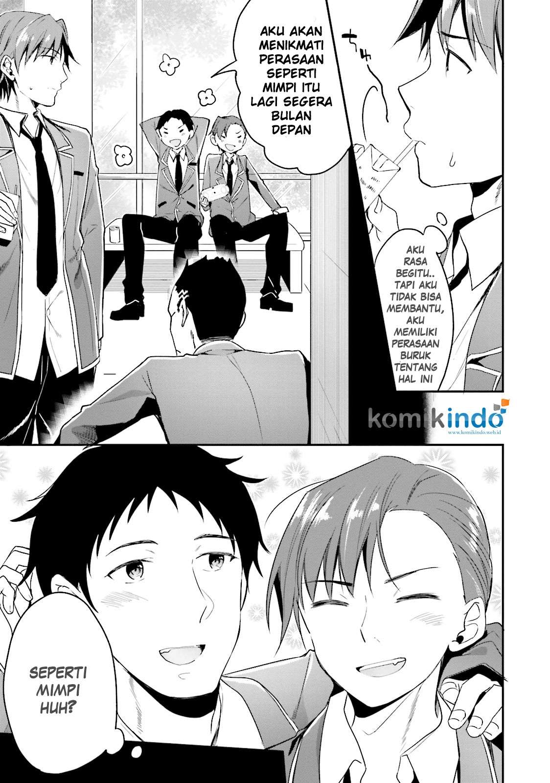 Youkoso Jitsuryoku Shijou Shugi no Kyoushitsu e Chapter 4 Gambar 14