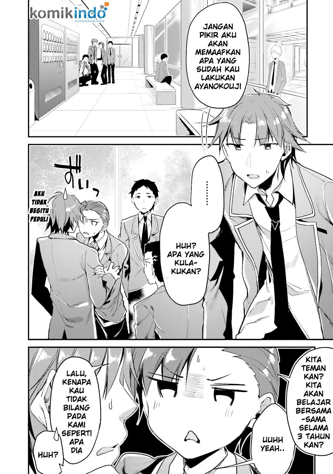 Youkoso Jitsuryoku Shijou Shugi no Kyoushitsu e Chapter 4 Gambar 5