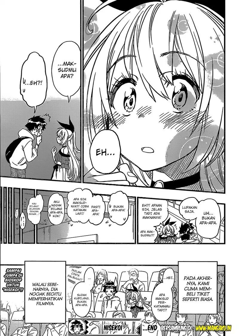 Nisekoi Chapter 230 Gambar 25
