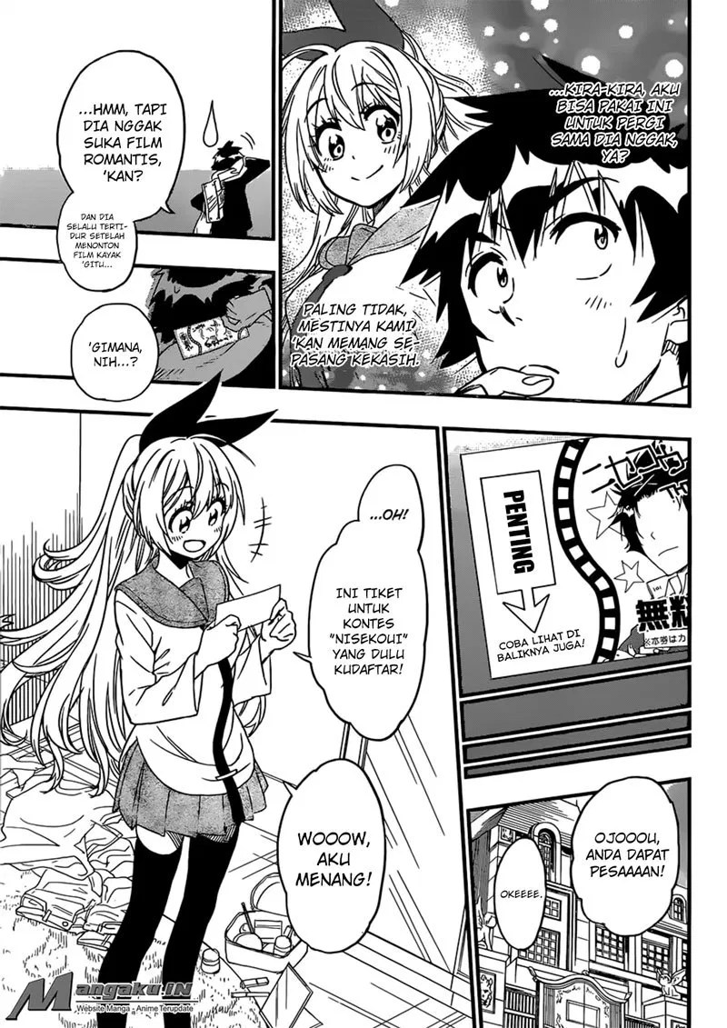 Nisekoi Chapter 230 Gambar 5
