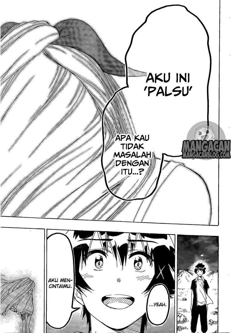 Nisekoi Chapter 227 Gambar 15