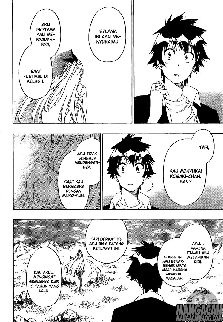 Nisekoi Chapter 227 Gambar 4
