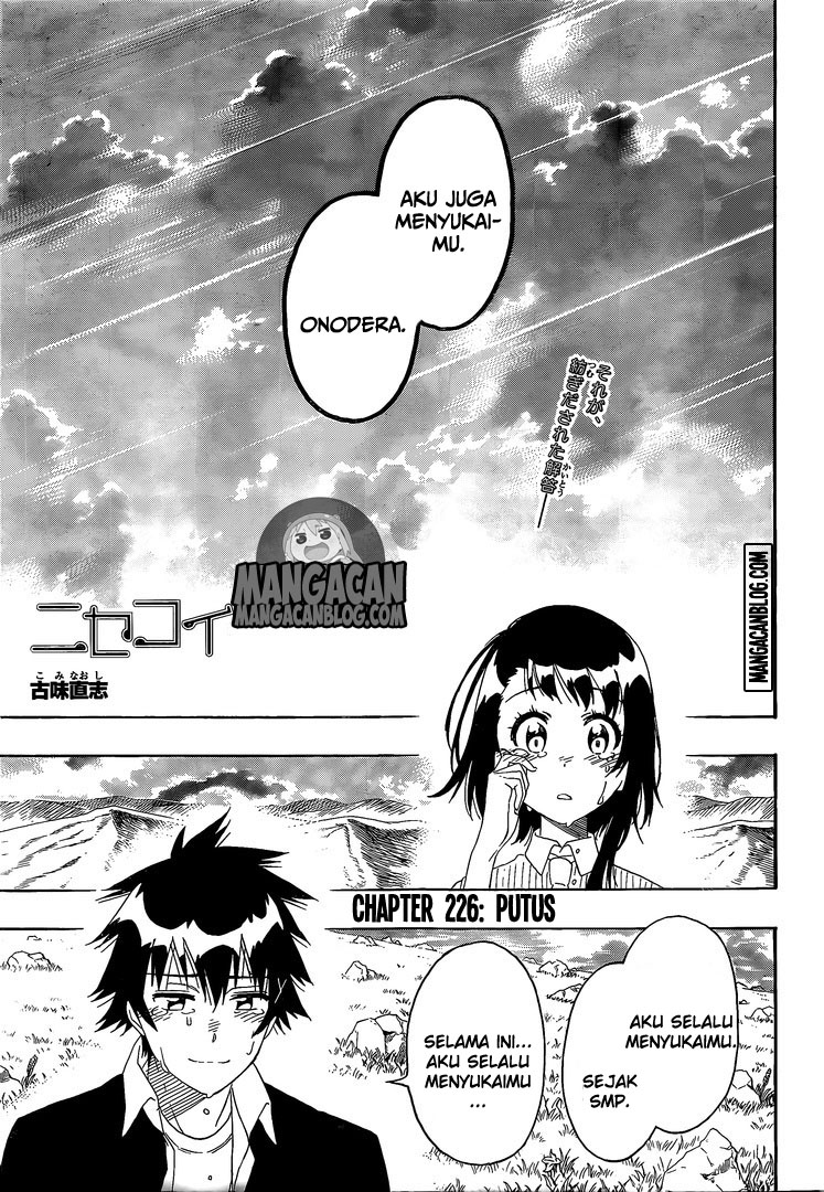 Baca Komik Nisekoi Chapter 226 Gambar 1