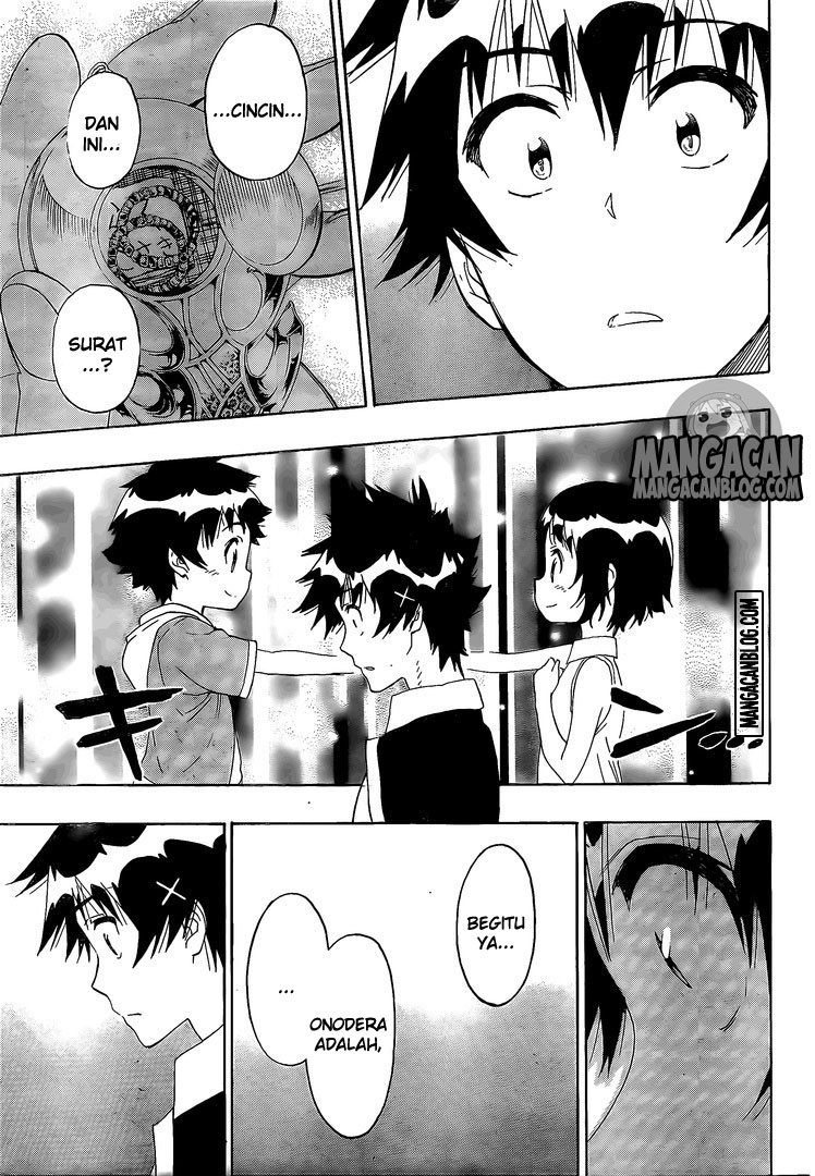 Nisekoi Chapter 226 Gambar 13