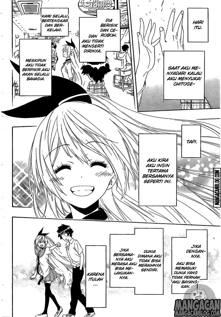 Nisekoi Chapter 226 Gambar 18