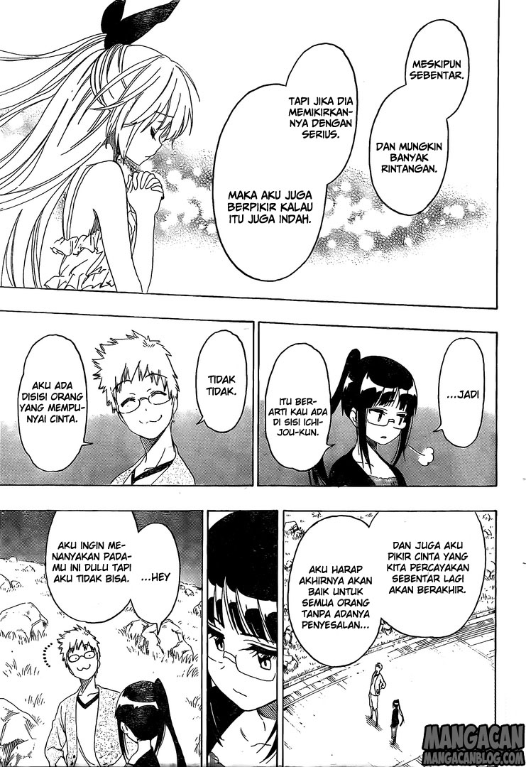 Nisekoi Chapter 223 Gambar 13