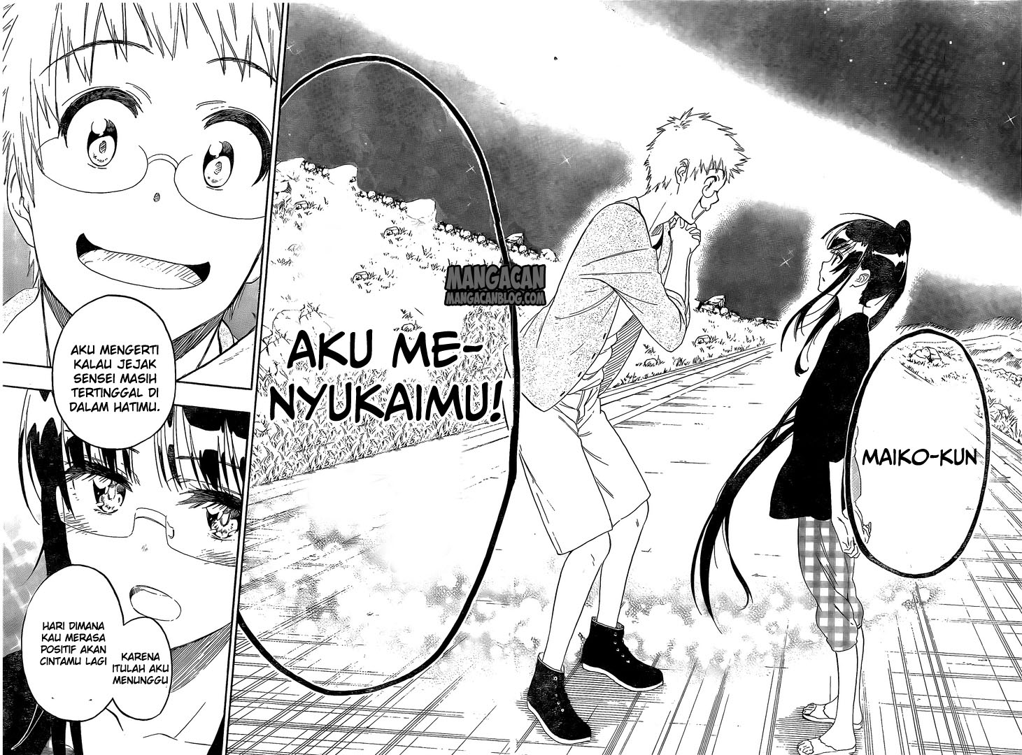 Nisekoi Chapter 223 Gambar 16
