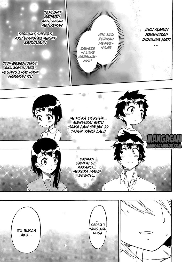 Nisekoi Chapter 222 Gambar 9