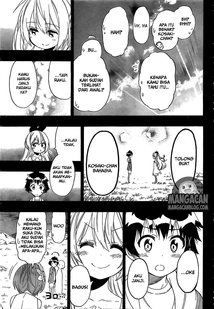 Nisekoi Chapter 221 Gambar 15