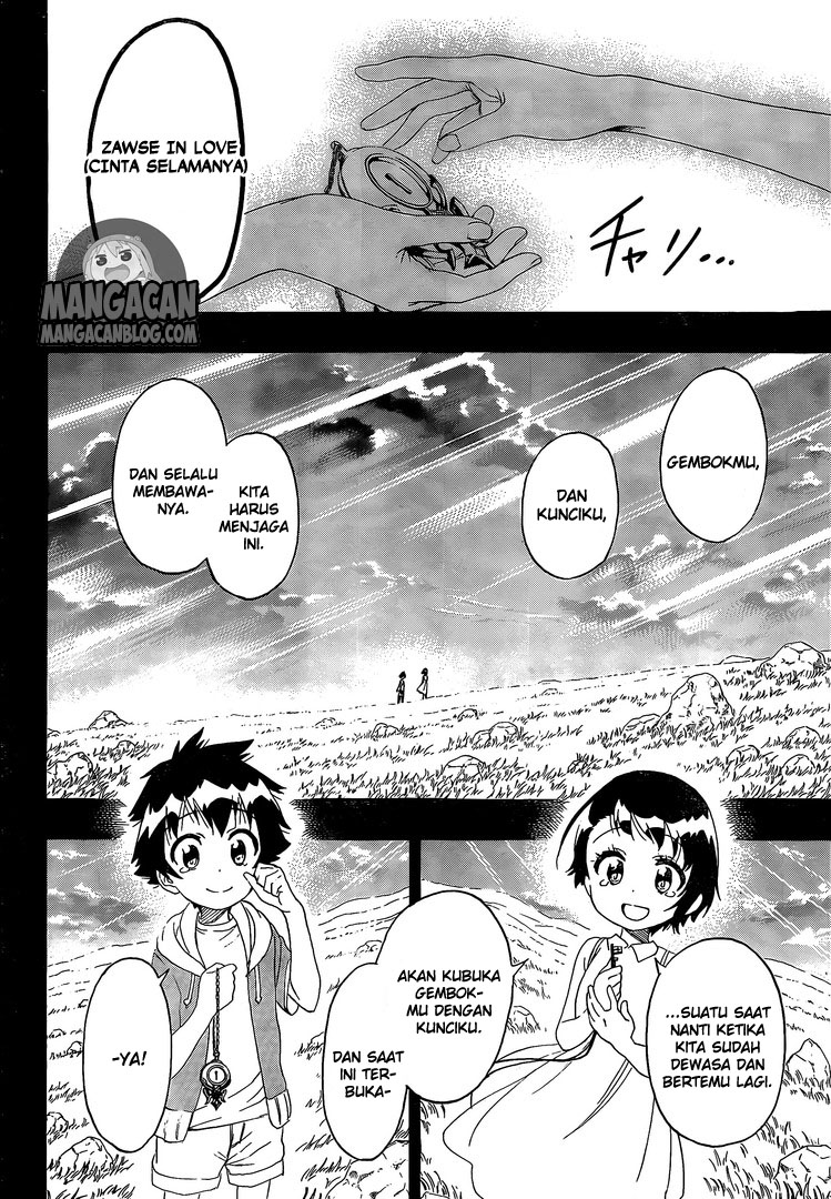Nisekoi Chapter 221 Gambar 18