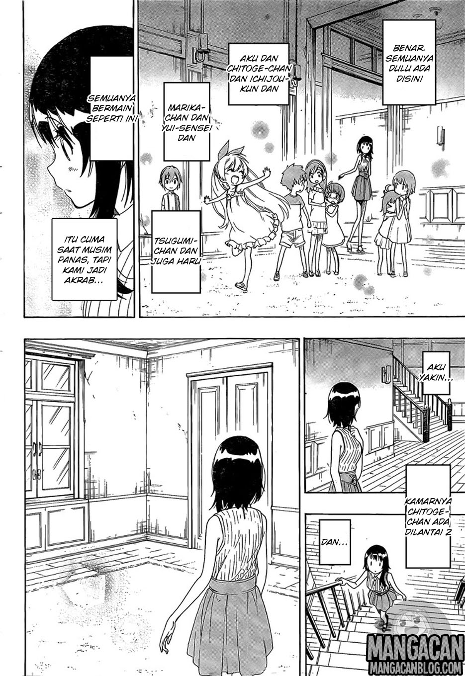 Nisekoi Chapter 220 Gambar 11