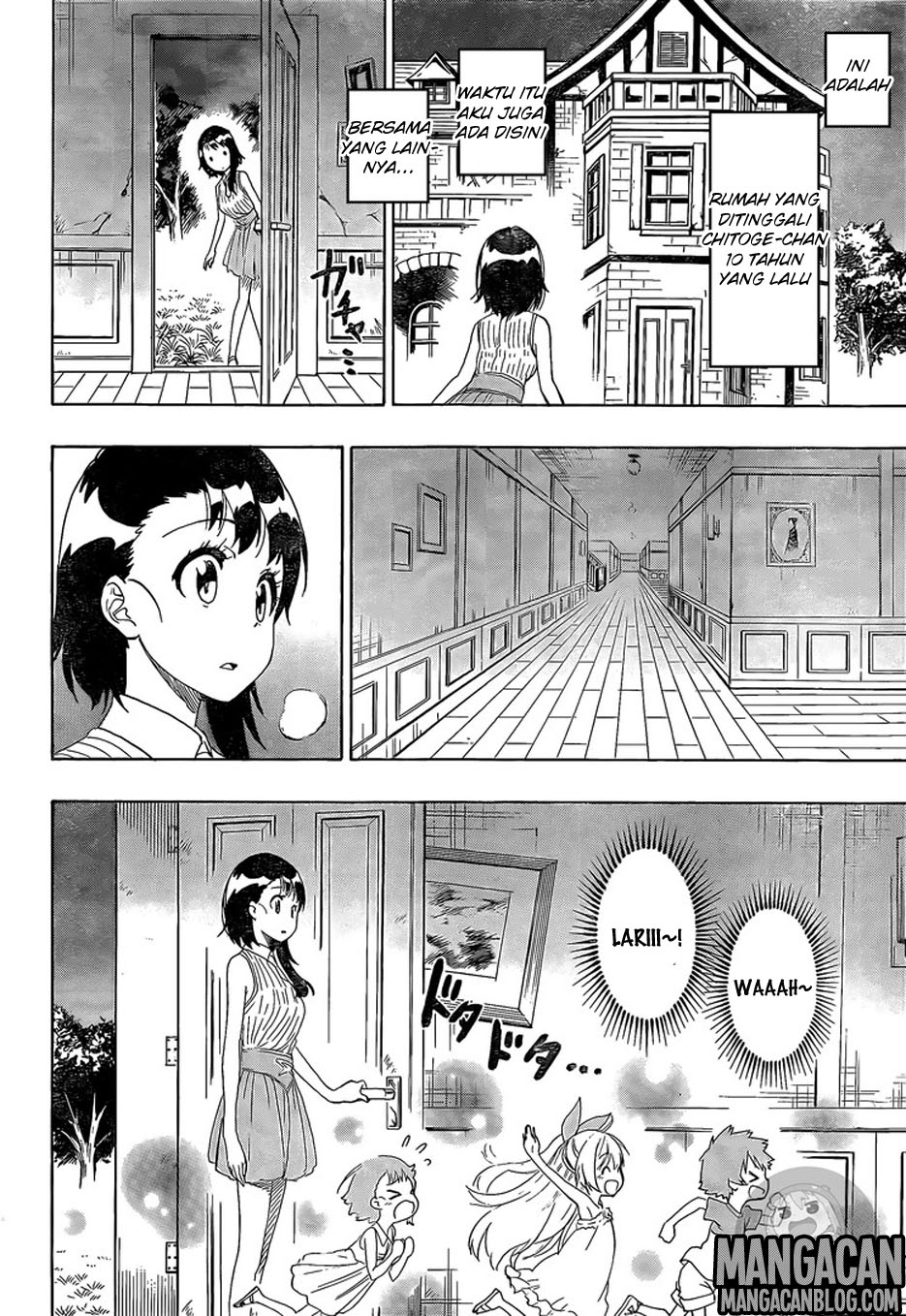 Nisekoi Chapter 220 Gambar 9